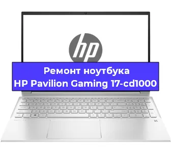 Замена кулера на ноутбуке HP Pavilion Gaming 17-cd1000 в Краснодаре